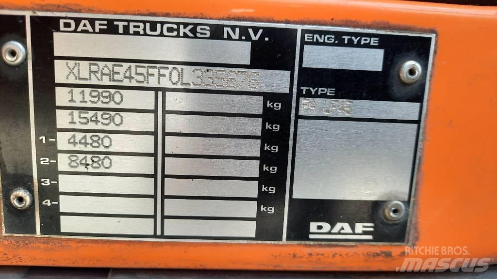 DAF Johnston VF501 Zametacie stroje