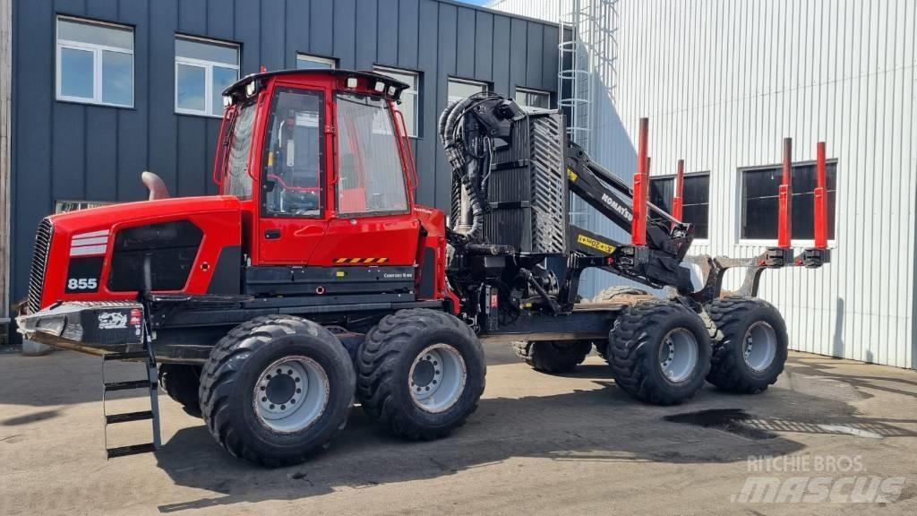 Komatsu 855 Lesné traktory
