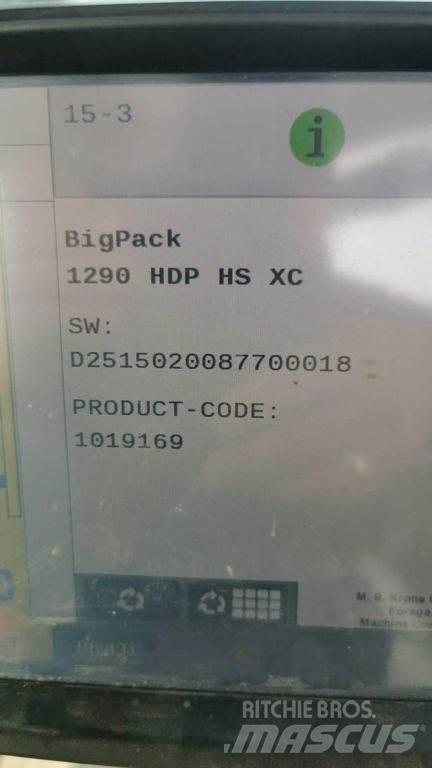 Krone 1290 HDP XC Lisy na hranaté balíky