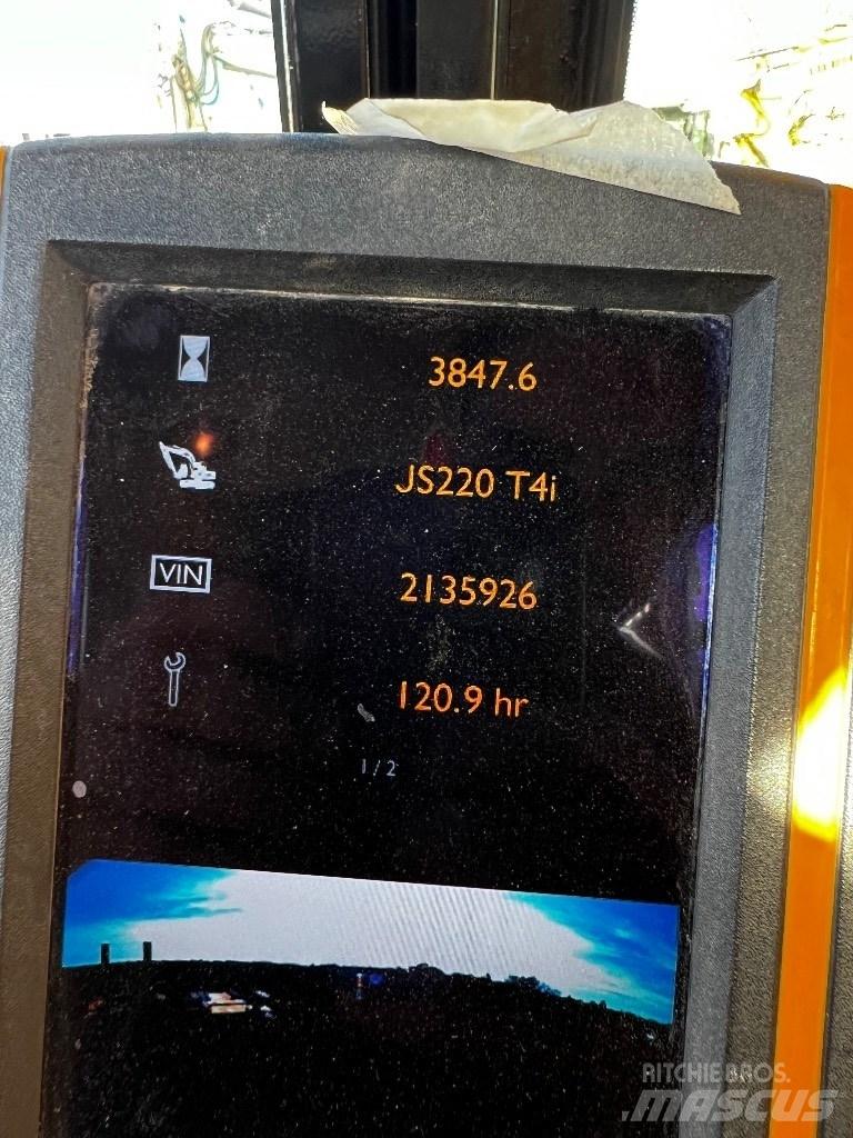JCB JS 220 N LC Pásové rýpadlá