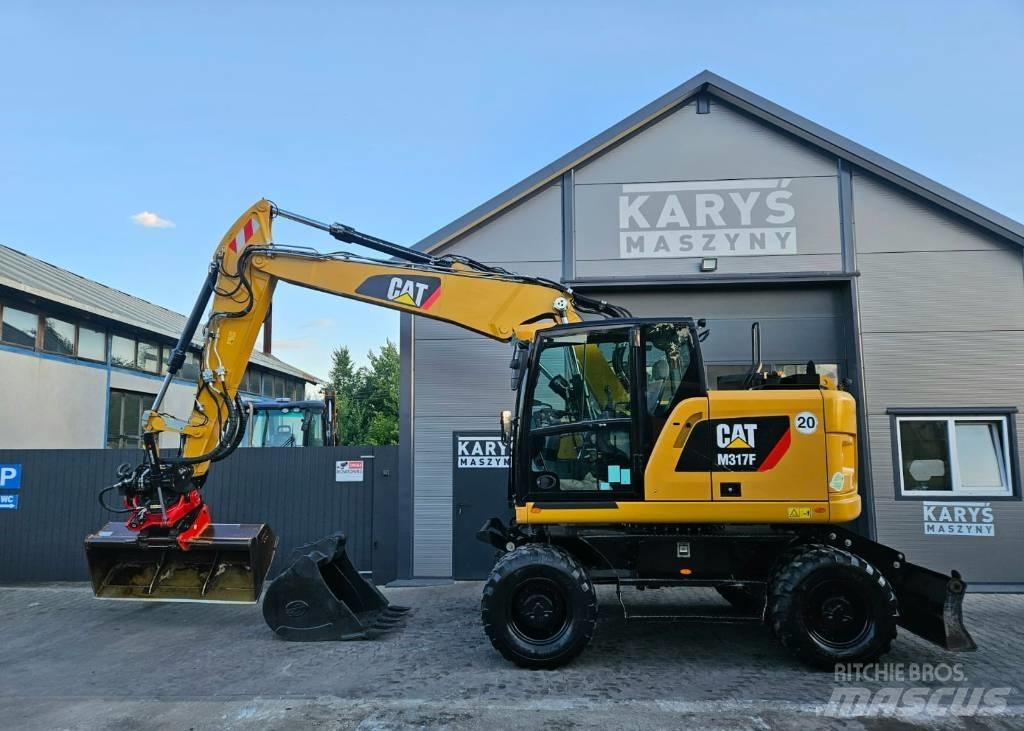 CAT M 317F Pásové rýpadlá
