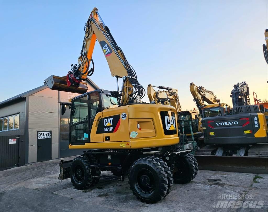 CAT M 317F Pásové rýpadlá