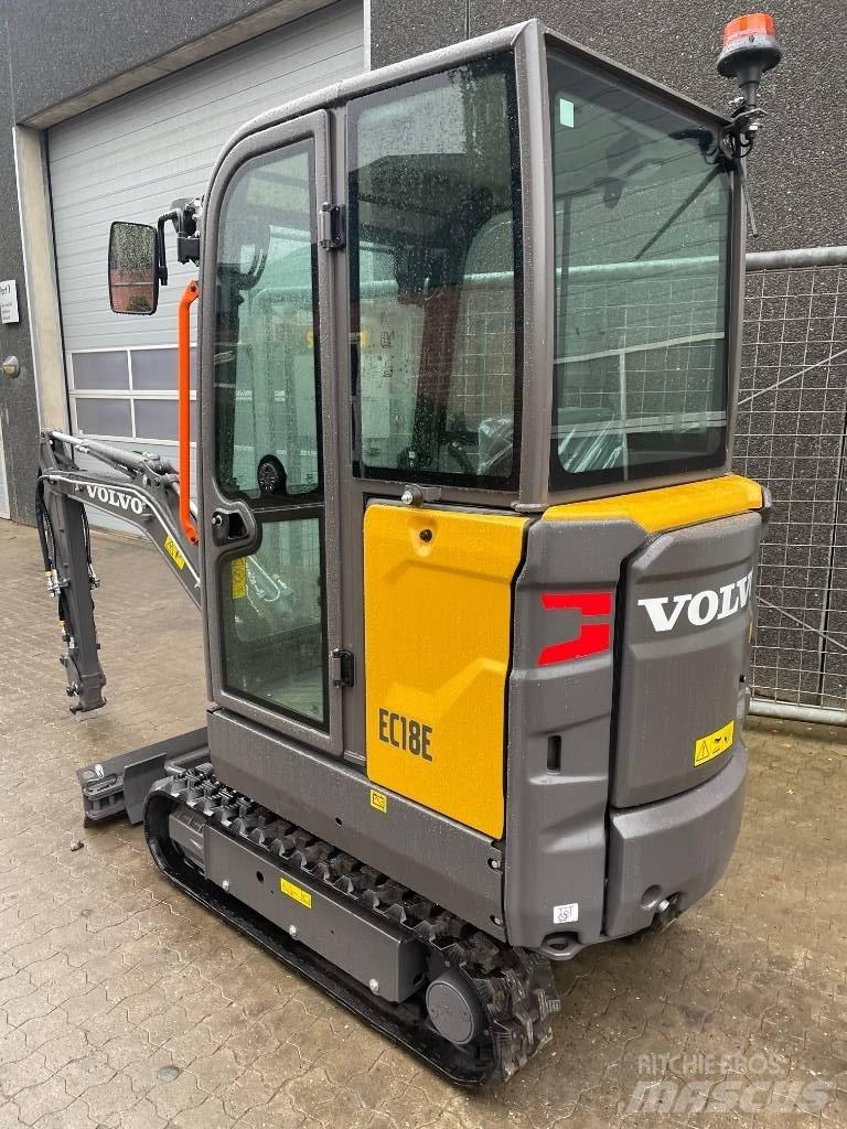 Volvo EC18E Mini rýpadlá < 7t