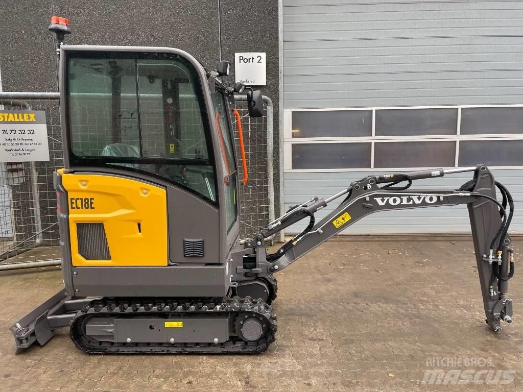 Volvo EC18E Mini rýpadlá < 7t