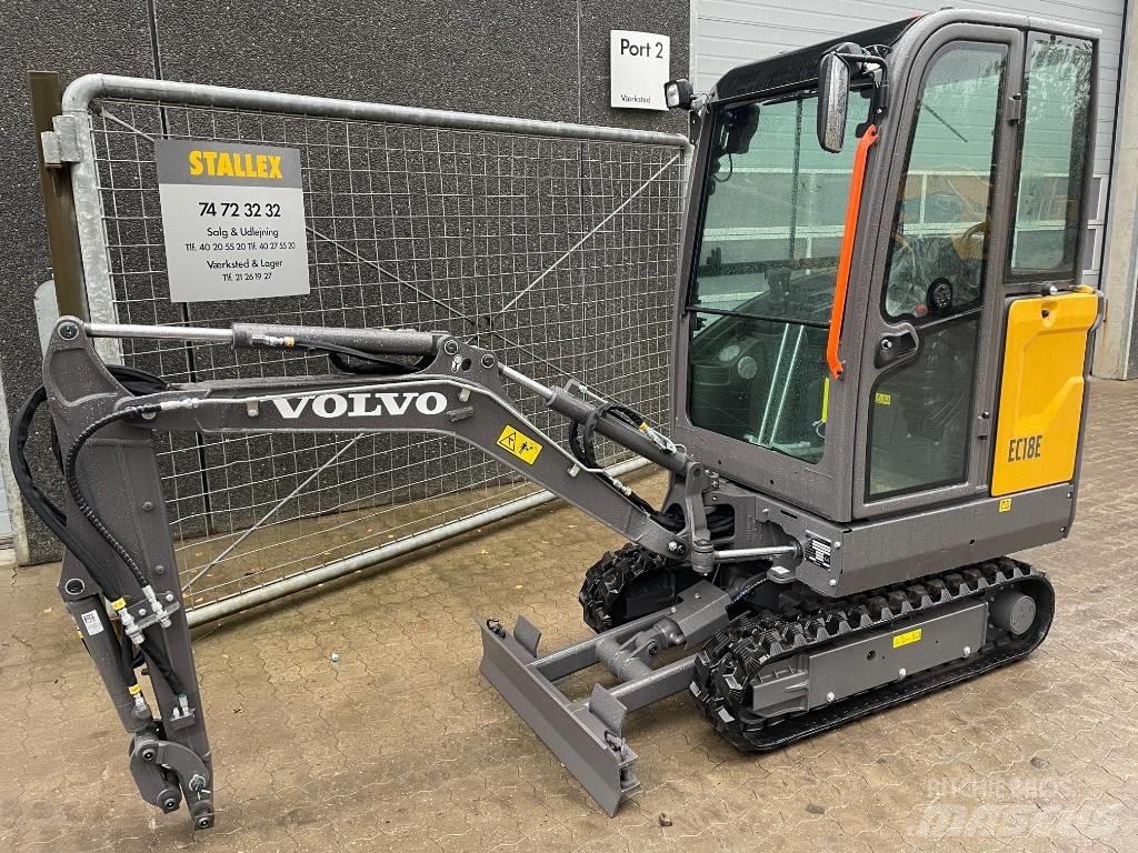 Volvo EC18E Mini rýpadlá < 7t