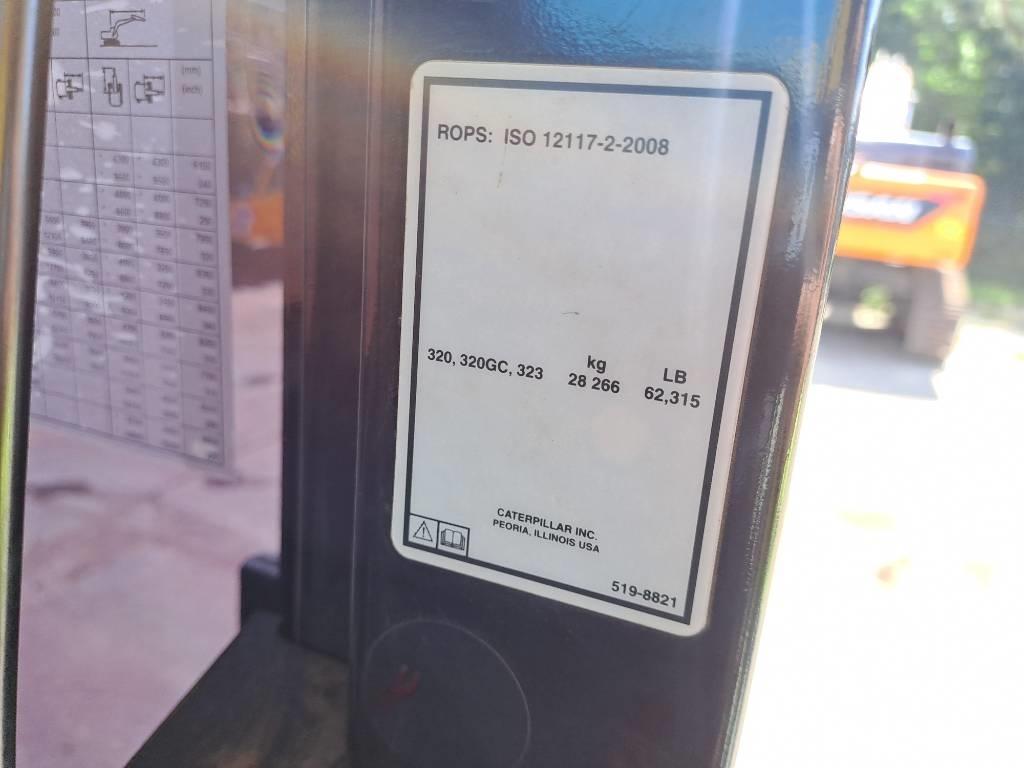 CAT 320NG Pásové rýpadlá