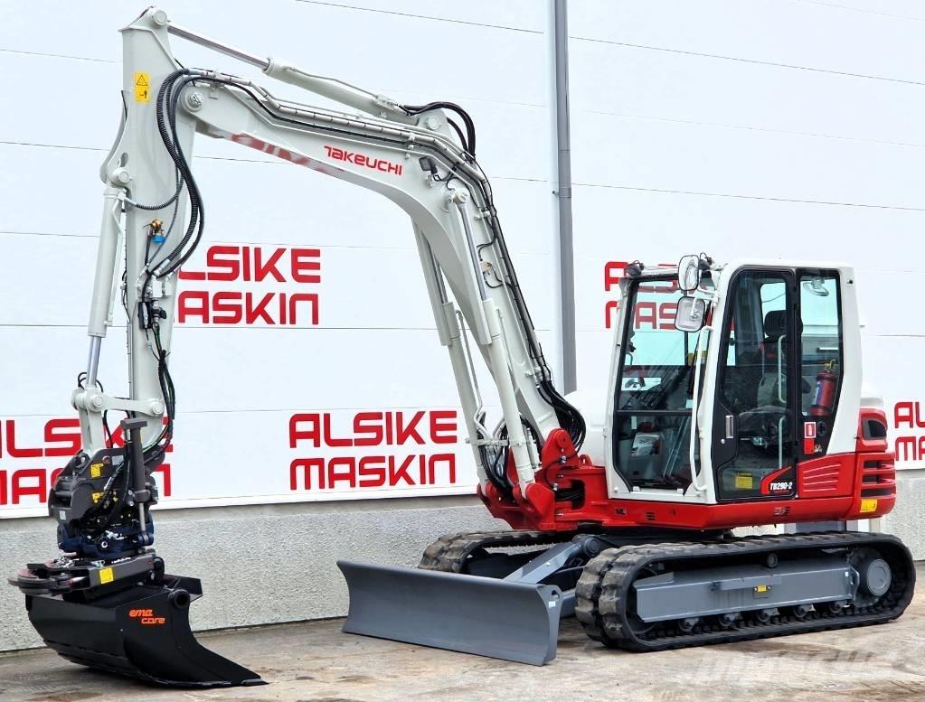 Takeuchi TB290-2 Midi rýpadlá 7 t - 12 t