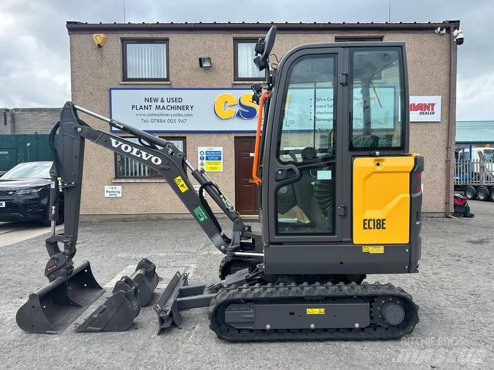 Volvo EC 18 E Mini rýpadlá < 7t
