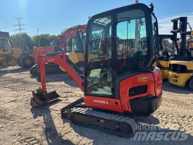 Kubota KX 016-4 Mini rýpadlá < 7t