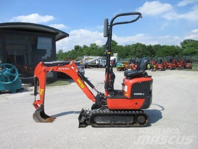Kubota K008-5 Mini rýpadlá < 7t