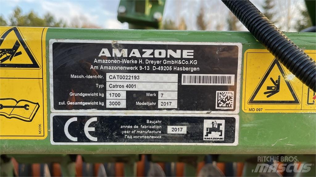 Amazone Catros 4001 Tanierové brány