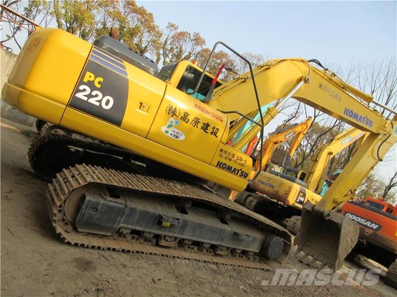 Komatsu PC 220 Pásové rýpadlá