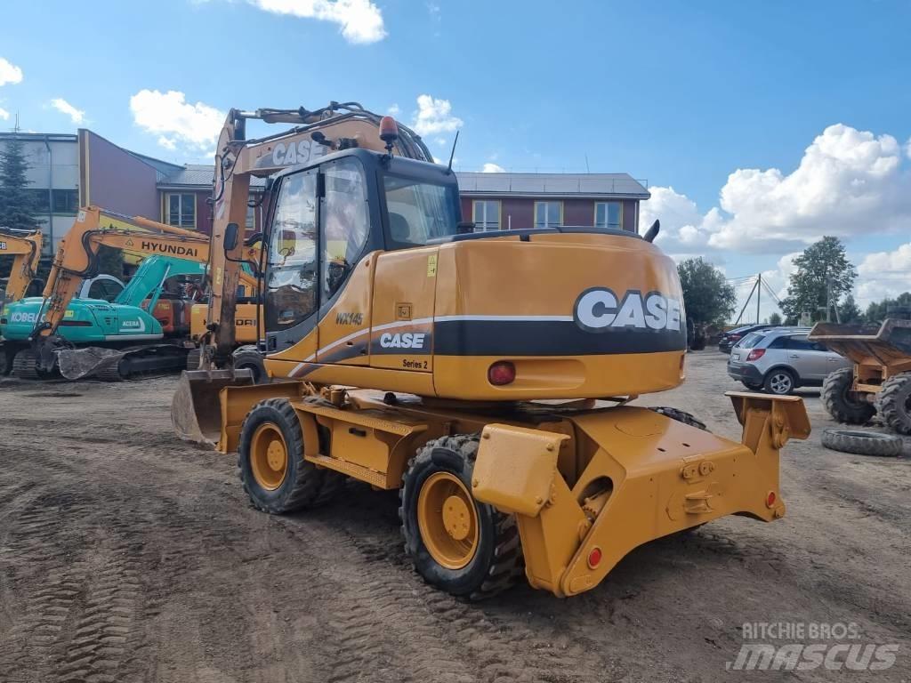 CASE WX 145 Kolesové rýpadlá