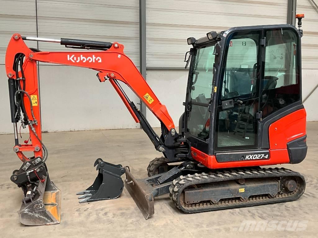Kubota KX 027-4 HI Mini rýpadlá < 7t