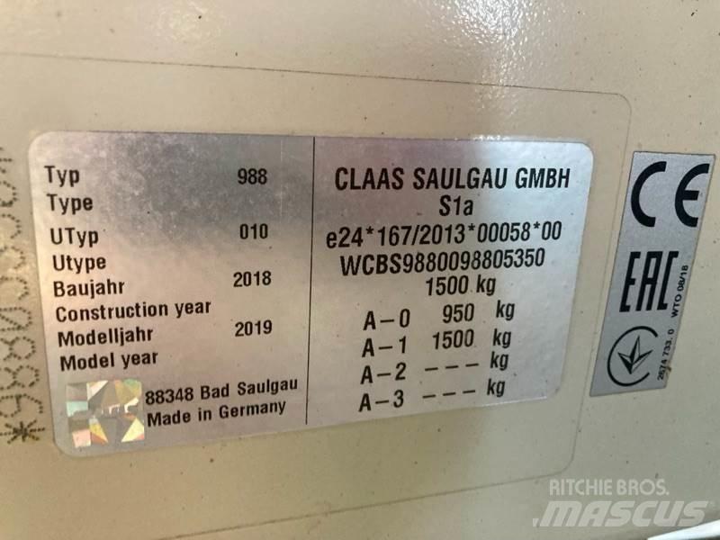 CLAAS Liner 2900 Riadkovacie žacie stroje