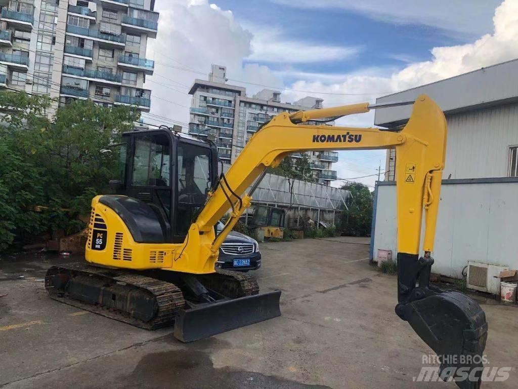 Komatsu PC 55 Mini rýpadlá < 7t