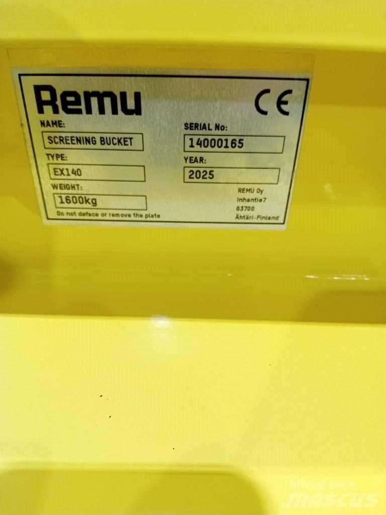 Remu EX140 Preosievacie lopaty