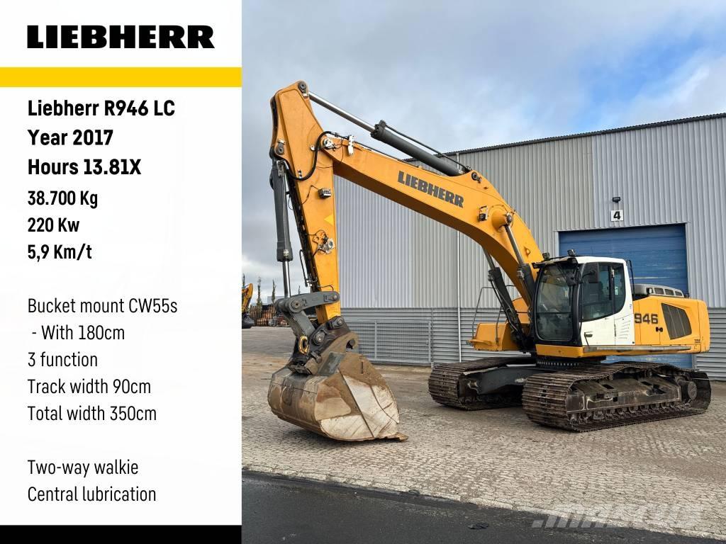 Liebherr R 946 Pásové rýpadlá