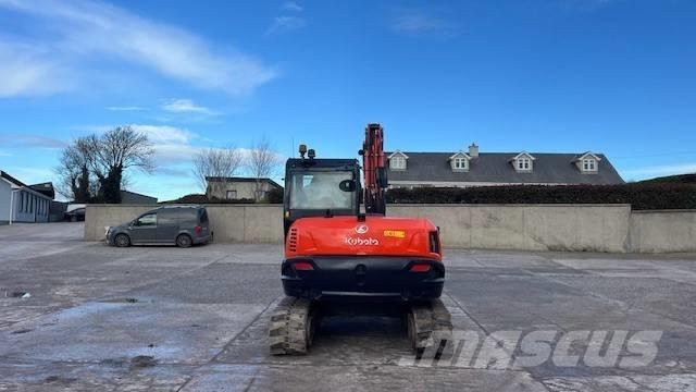 Kubota KX 080-4 Midi rýpadlá 7 t - 12 t