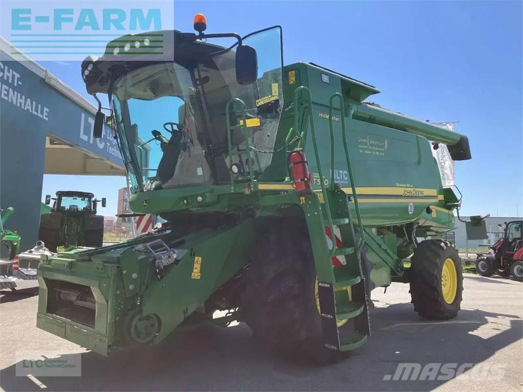 John Deere t550 hm Kombinované zberacie stroje