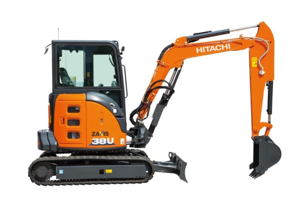 Hitachi ZX38U-6 Mini rýpadlá < 7t