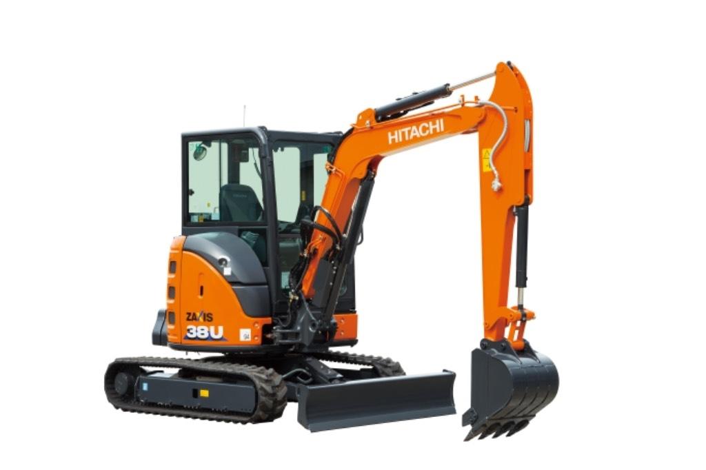 Hitachi ZX38U-6 Mini rýpadlá < 7t