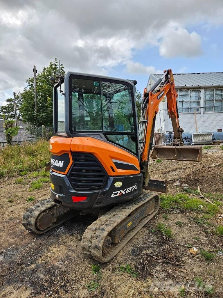 Doosan DX 27 Z Mini rýpadlá < 7t