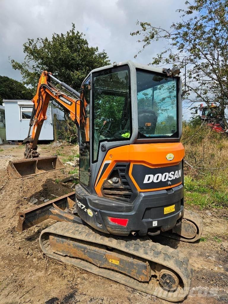 Doosan DX 27 Z Mini rýpadlá < 7t