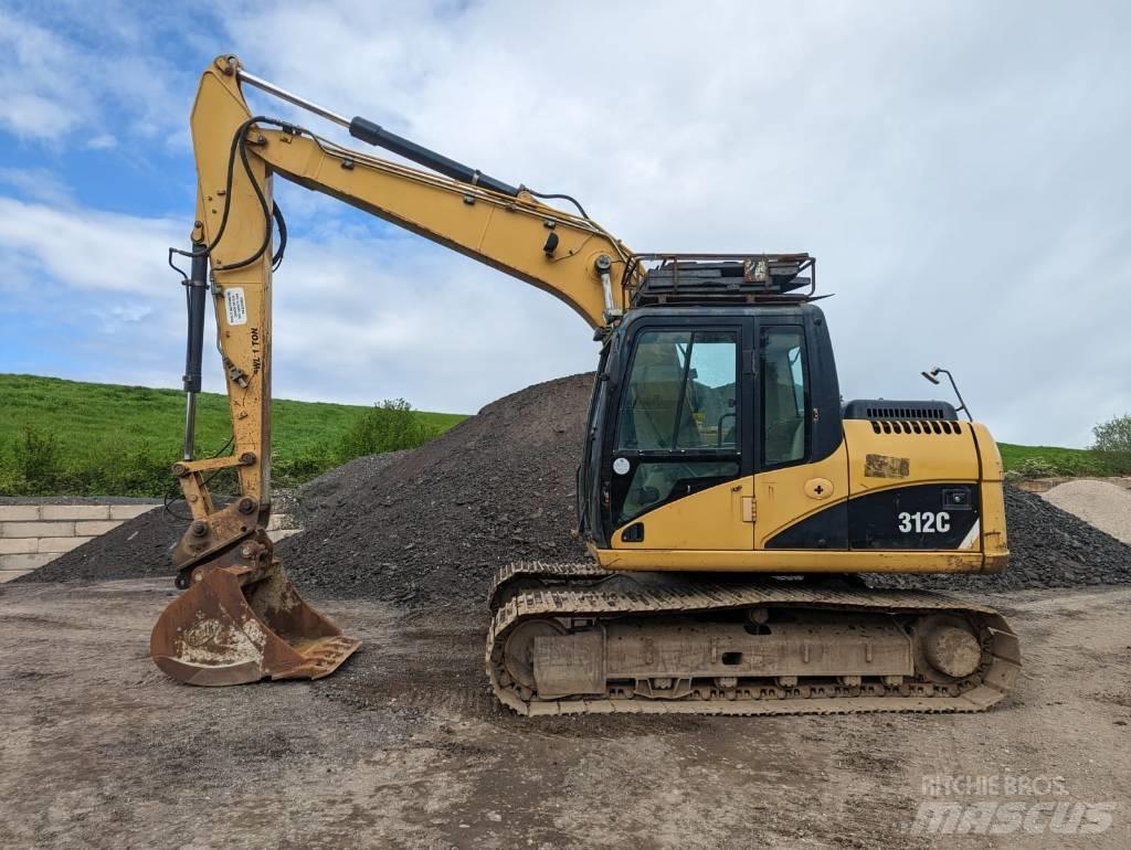 CAT 312 C Pásové rýpadlá