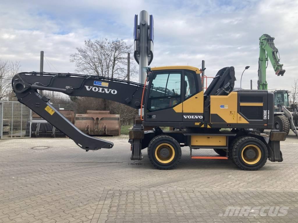 Volvo EW 200 E MH Kolesové rýpadlá