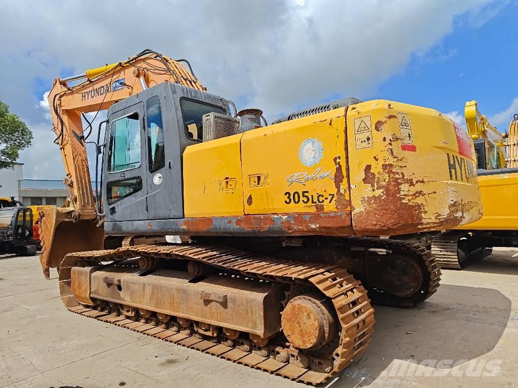 Hyundai R305LC-7 Pásové rýpadlá