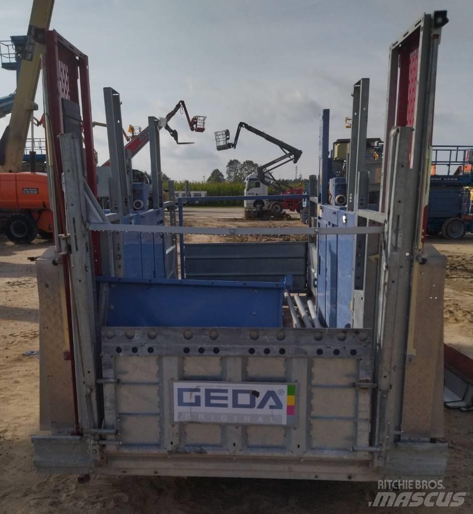 Geda 1500 Z/ZP Kladkostroje, navijaky a stavebné výťahy