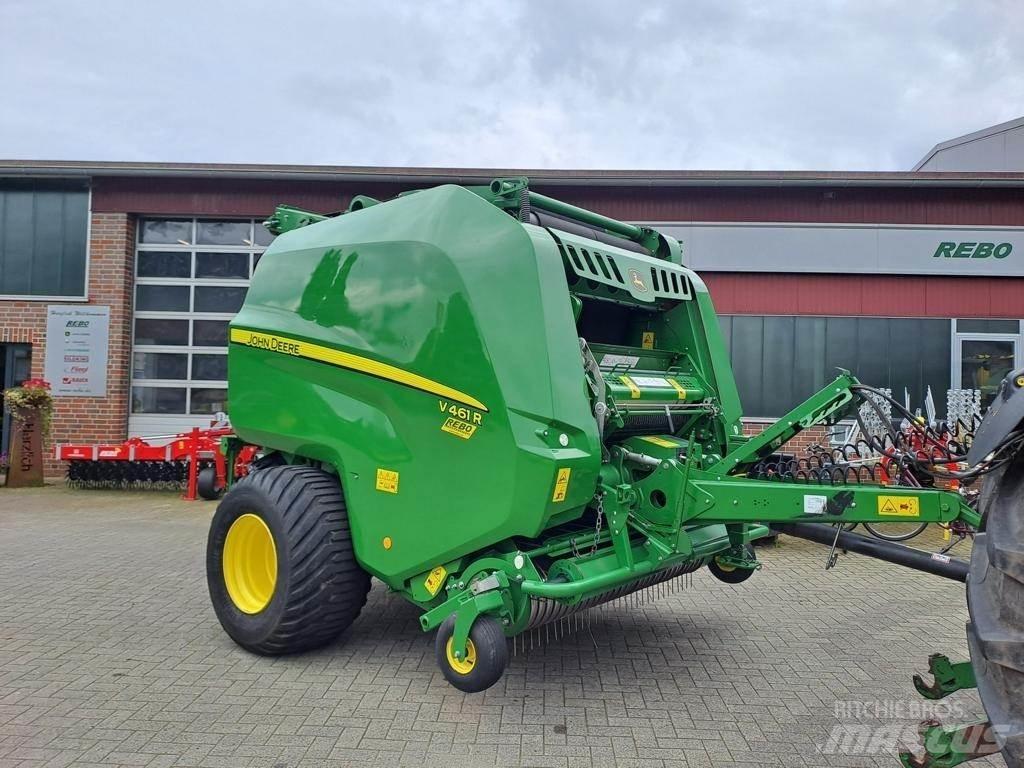 John Deere V461R Lisy na okrúhle balíky