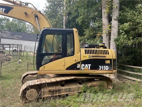 CAT 315DL Pásové rýpadlá