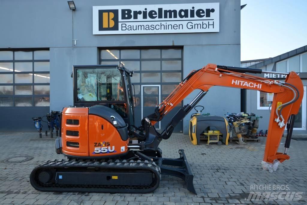 Hitachi ZX 55 U-6 Mini rýpadlá < 7t