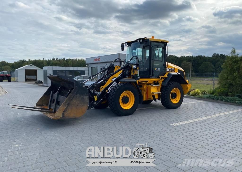 JCB 411 HT Kolesové nakladače