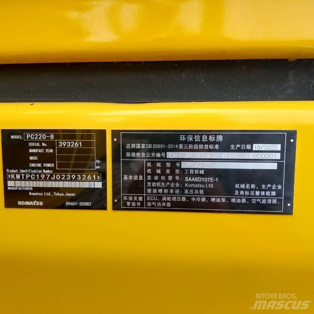Komatsu PC 220 LC-8 Pásové rýpadlá