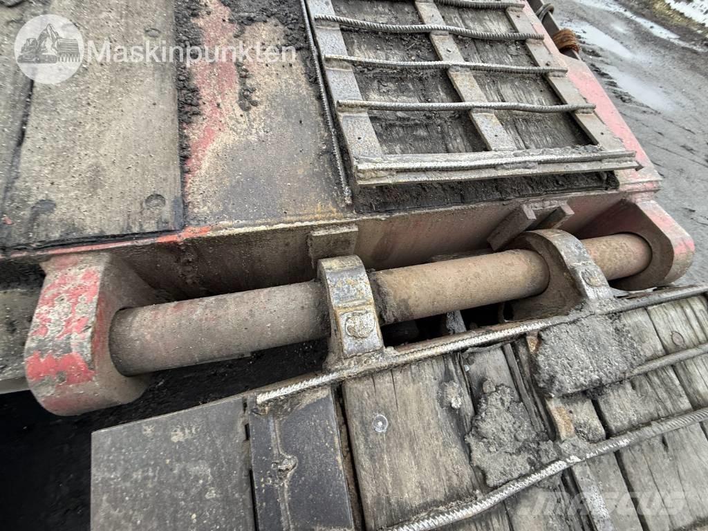 HRD HDA Maskinsläp Nízko rámové nákladné automobily