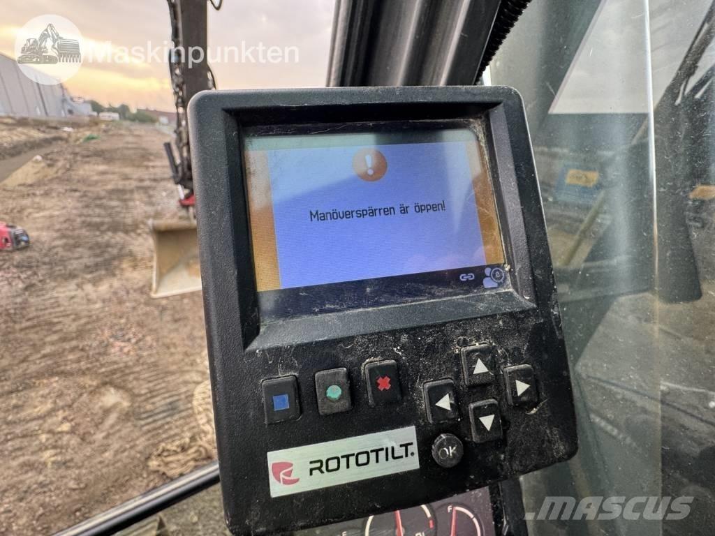 Volvo ECR 145 EL Pásové rýpadlá
