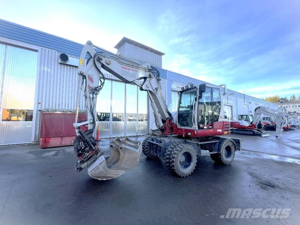 Takeuchi TB 295 W Kolesové rýpadlá