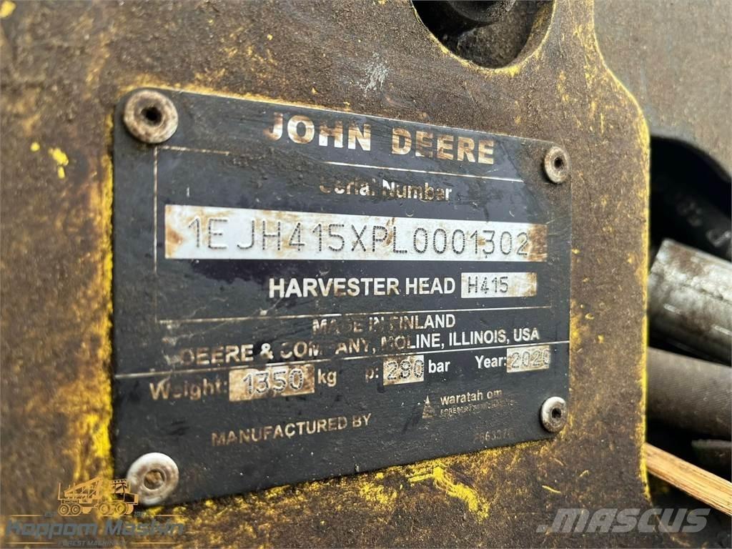 John Deere H415 Žatevné hlavy