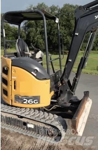 John Deere 26G Mini rýpadlá < 7t