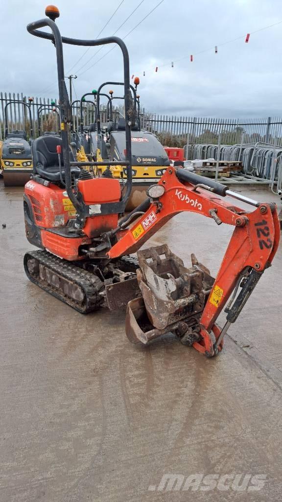 Kubota K 008-3 Mini rýpadlá < 7t