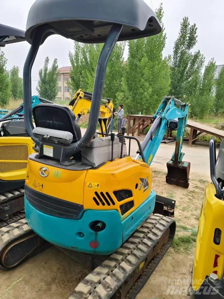 Kubota U 17 Mini rýpadlá < 7t