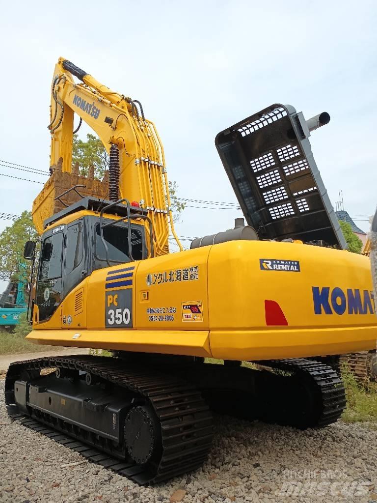 Komatsu PC 350 Pásové rýpadlá