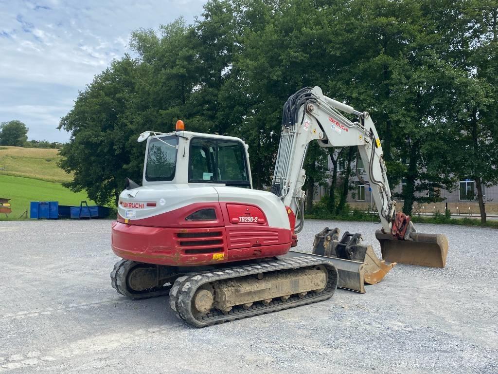 Takeuchi TB290 Midi rýpadlá 7 t - 12 t