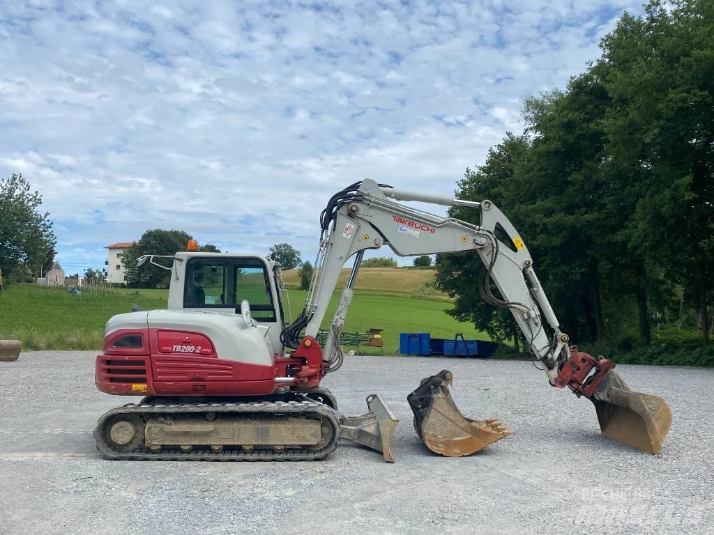 Takeuchi TB290 Midi rýpadlá 7 t - 12 t