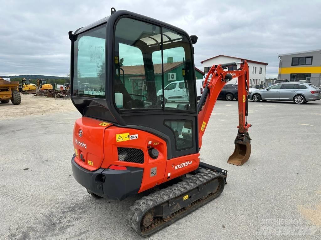 Kubota KX 019-4 Mini rýpadlá < 7t