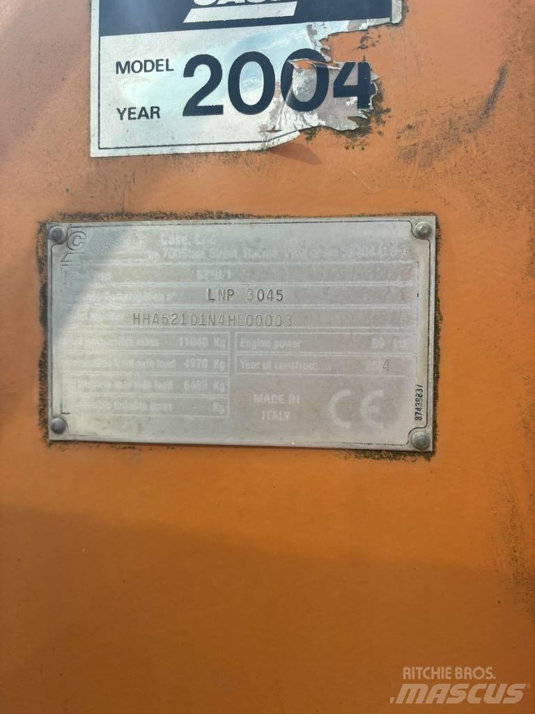 CASE 521 D Kolesové nakladače