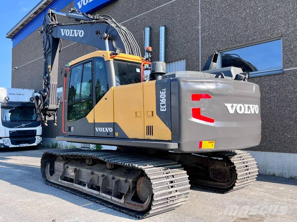 Volvo EC 160 EL Pásové rýpadlá